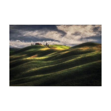 Trademark Fine Art Massimo Cuomo 'Tuscany Sweet Hills.' Canvas Art, 30x47 1X09822-C3047GG
